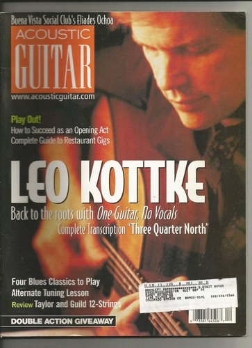 Acoustic guitar dec 1999 leo - acoustic,