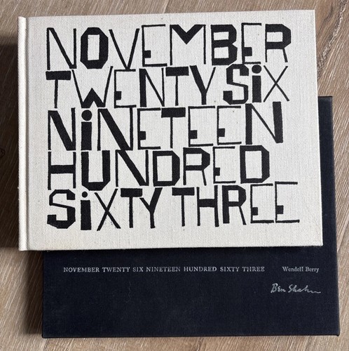 November twenty six nineteen - twenty,