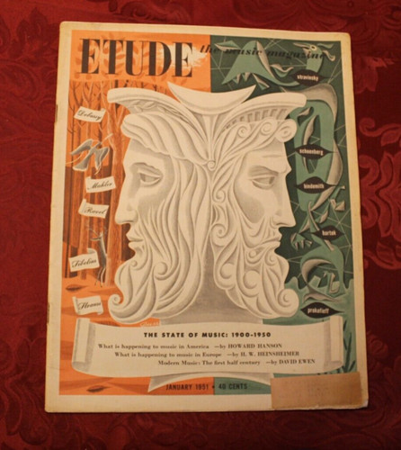 The etude january 1951 - 1951,